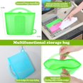 thumbnail image 4 of Sacs de Rangement Alimentaire en Silicone 4 Paquets de Sacs de Rangement Alimentaire Réutilisables (Debout) Adaptés pour le Stockage de Divers Aliments Congélation, Conservation, Cuisson, Chauffage (Bleu Blanc Rose Vert), 4 of 5