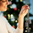 thumbnail image 5 of WEUVEB Christmas Ornaments Set with Bells, Bucket Shape Decorations for Doors and , Clear Sound, Iron Rope, 1.77x1.57x1.57 inches, 5 of 8