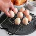 thumbnail image 4 of LHCER Stainless Steel Boiled Egg Steamer Rack Tray Shelf Stand Kitchen Cookware with Handle,Egg Steamer Shelf,Egg Steamer Rack, 4 of 8
