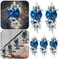 thumbnail image 4 of Guirnalda Decorativa Ambiente para El Navideña (con Luz) Color Azul 5 Uds., 4 of 4