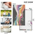 thumbnail image 6 of Yayeee 100% Cotton Hand Towels for Bathroom 16" x 28" Soft Absorbent Kitchen Towel, Colorful Black, 6 of 7