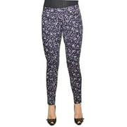 Michael Kors Izzy Skinny Mid Rise Slim Stretch Cotton Pants, Iris/Stars (0)
