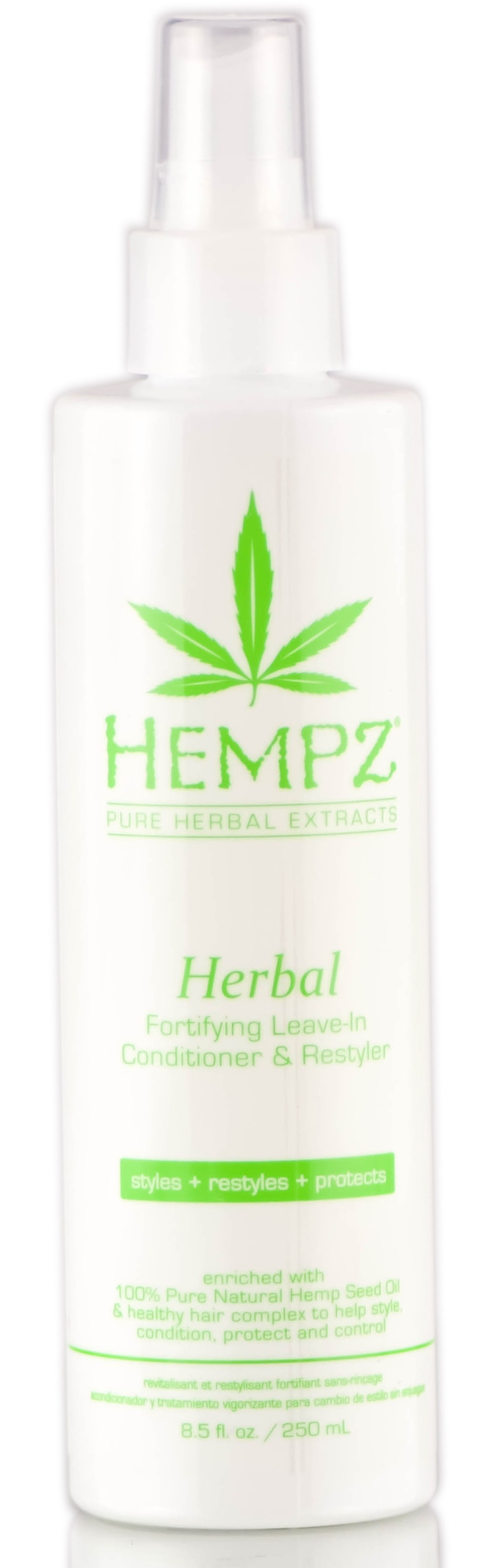 Hempz Herbal Fortifying LeaveIn Conditioner & Restyler 8.5 oz