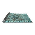 thumbnail image 2 of Ahgly Company Indoor Rectangle Persian Light Blue Traditional Area Rugs, 5' x 8', 2 of 4