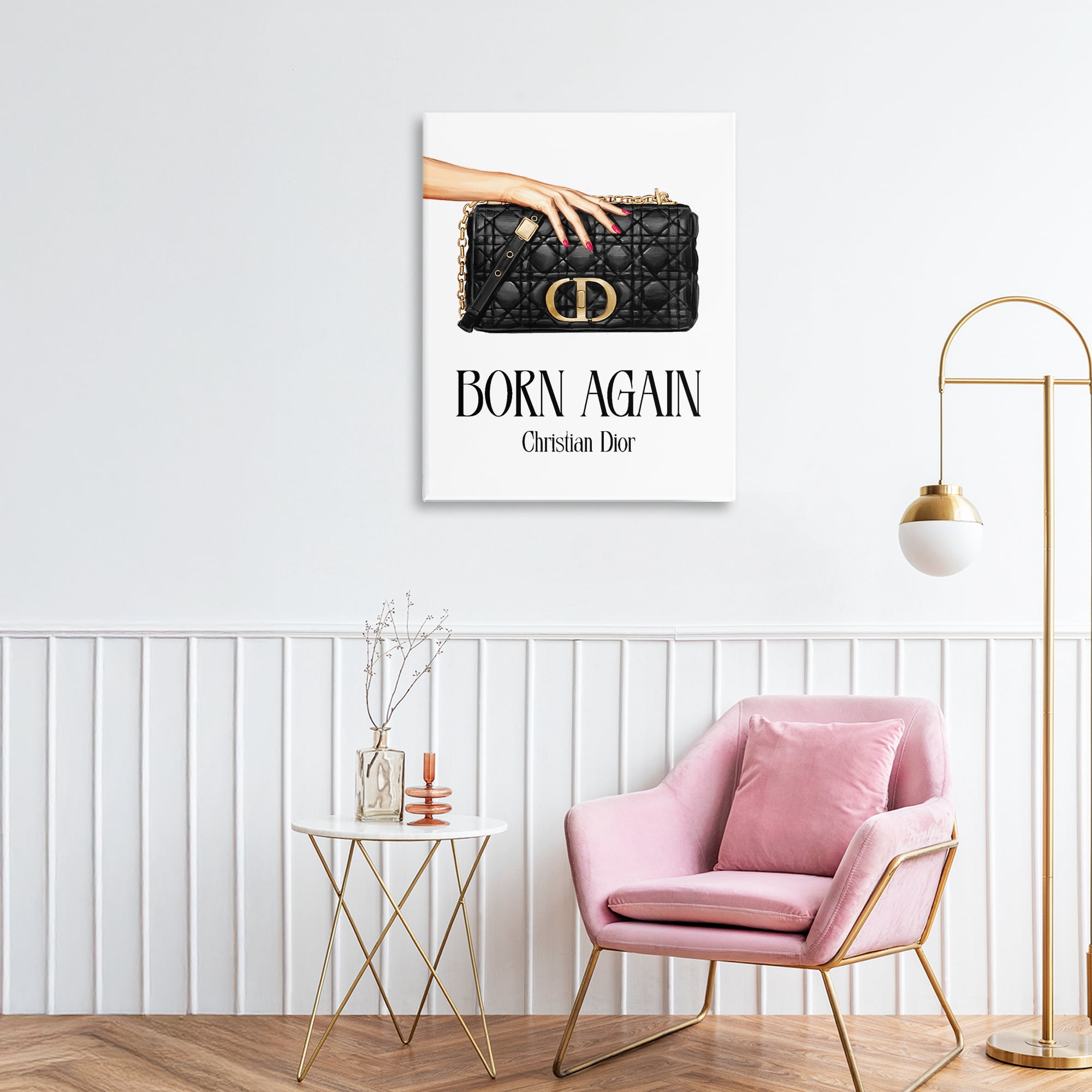 Stupell Industries Born Again Christian Luxury Canvas Wall Art, design by Ziwei Li