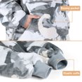 thumbnail image 2 of Catalonia Oversized Wearable Blanket Hoodie Sweatshirt, Comfortable Sherpa Lounging Pullover for Adults Men Women Teenagers Wife Girlfriend Gift, 2 of 5