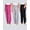 Set 6, variant on Real Essentials 3 Pack: Girls' Dry-Fit Jogger Sweatpants Soft Active Athletic Kids Joggers with Pockets & Drawstring