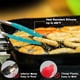 thumbnail image 3 of Pinzas de cocina de acero inoxidable, juego de 2 pinzas resistentes para asar a la parrilla, pinzas para alimentos con bloqueo cepillado y agarre ergonómico, 3 of 5