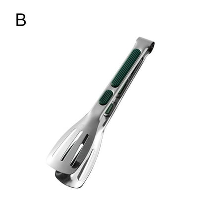 

Stainless Steel Salad Tongs BBQ Kitchen Cooking Food Serving Utensil Tongs] P4V7