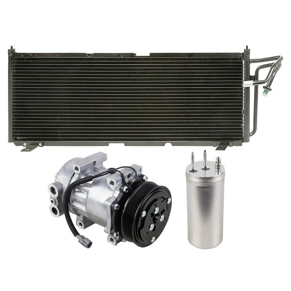 For Jeep Cherokee AC Compressor w/ A/C Condenser & Drier - BuyAutoParts