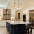thumbnail image 2 of Lucas McKearn Arabella 16" 2-Light Metal Medium Pendant and Semi Flush in Silver, 2 of 3