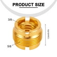 thumbnail image 4 of GLFILL Professional Microphone Stand Adapter 5/8" Male To 3/8" & 1/4" Female Thread Converter Shock Mount Screw For Mic Stand Boom Arms C, 4 of 9