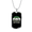 Military Chain (Gold), variant on Musician Necklace Drop the Beat Dog Tag Necklace Stainless Steel 24" Chain Silver Tone or Gold Tone