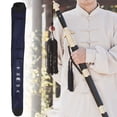 thumbnail image 2 of Bolsa para espadas de artes marciales de lona de una sola capa, duradera y multifuncional, perfecta para llevar espadas y más, 2 of 8