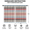 thumbnail image 2 of Blackout Kids Curtains,Boho Bohemia Geometric Line Art Childrens Insulated Curtains Set Of 2,Bedroom Essentials,Toddler Room Decor 42"x63"(106x160cm), 2 of 4