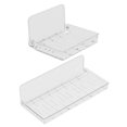 thumbnail image 4 of VERDANVERSE no drill wall shelf Shower Floating Shelves PET Space-saving Adults Kitchen 2pcs, 4 of 8