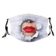 thumbnail image 1 of 3D Funny Face Impreso Mascarada para Fiestas Halloween Cosplay Ciclismo, 1 of 5
