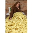 thumbnail image 6 of Yibo French Fries Lightweight Super Soft Cozy Throw Blanket Warm and Lightweight Soft Flannel Blankets Medium for Teen Bed Blanket, 6 of 7