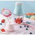 thumbnail image 3 of Bear Food Processor-Food Chopper Electric Dual Speed for Meat, Vegetable, 0.6L,Blue, 3 of 5