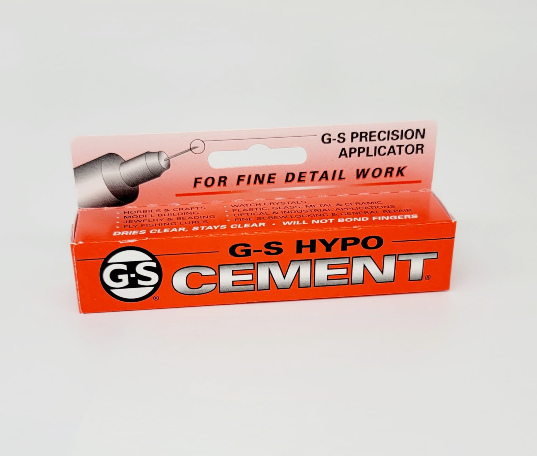 Precision Applicator G-S Hypo Cement Glue Applicator Dries Clear Jewelry Making Tools and Supplies