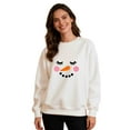 thumbnail image 2 of Christmas Couples Sweatshirts Merry Christmas Printing Long Sleeve Shirts Crewneck Pullover Winter Fleece Sweaters Xmas Funny Holiday Sweatshirts Gifts(Women), 2 of 6