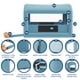 thumbnail image 4 of Garvee Cabina de pintura inflable, 13x10x9 pies, con soplador de 950W, portátil con sistema de filtro de aire, ventanas de PVC, para pintura DIY, detailing, automoción, 4 of 7