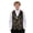 Camo Hunting Oak, variant on Fire Dragon Men's Suit Vest Waistcoat Casual Slim Fit Suit Vest Business Formal Dress Waistcoat Vests for Suit or Tuxedo, Size M