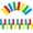 24, variant on UYWGN-BBTO 16 Pcs Building Block Candles Brick Birthday Cake Candles Topper Sparkler Novelty Decor Building Block Construction Party Themed Decoration Favor for Birthday Baby Shower Summer Party Supp