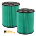 thumbnail image 1 of Filtro de repuesto de 2 paquetes de 5 capas para Ridgid Shop Vac de 5 a 20 galones, 1 of 6