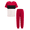 Red, variant on Arshiner Boy's Pants Set - 2 Piece ColorBlock Short Sleeve T-Shirt and Active Pants - Casual Clothing Outfits
