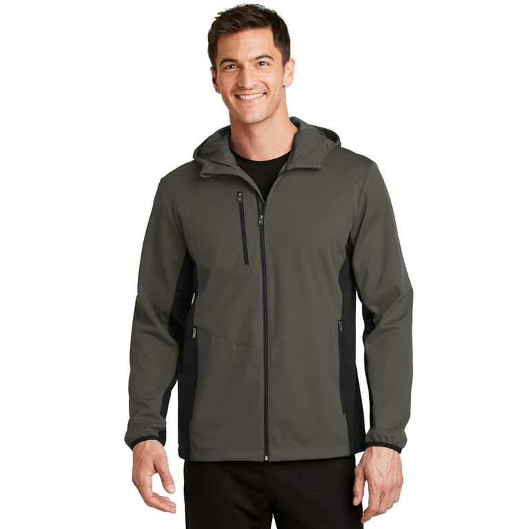 Port Authority Men s Active Hooded Soft Shell Jacket