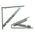 thumbnail image 3 of S Parker Sp179412 12 In. Folding Shelf Bracket - Gray, 3 of 4