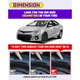 thumbnail image 4 of 4PCS/Set,16" Steel Hubcaps Compatible with 2014 2015 2016 Toyota Corolla,Snap-on Installation with Retention Rings,Black Matte, 4 of 7