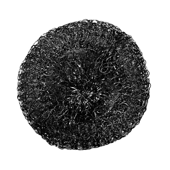Stainless Steel Scrubber, Stainless Steel Scouring Pad , Steel Scrubber Pads for Cleaning Dishes Metal Scrubber Pot Scrubbers for Iron Pots, Stoves, Barbecue Grills, Wash Sink,Pans,Silver