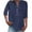 Navy, variant on Womens Short Sleeve Henley Tops V Neck Dressy Casual Loose Fit Shirts Summer Flowy Blouses 2025 Trendy Clothes