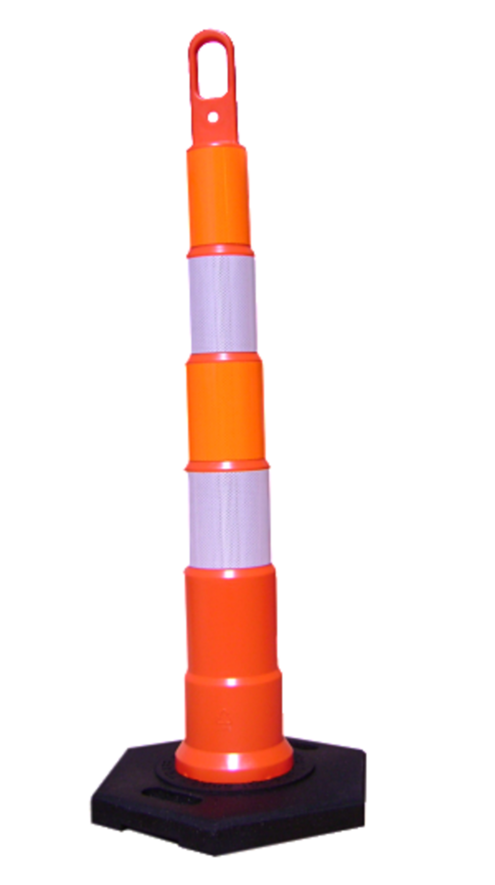 Vizcon 42 In. Looper Cone With 16 Lb. Base (4) 6 In. White Collars