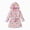 R253-Hot Pink, variant on NOLDARES Boys Girls Robe Kids Flannel Hooded Bathrobe Sleepwear Pajamas Toddler Soft Plush Robes Baby Gifts,Blue,6-7 Y