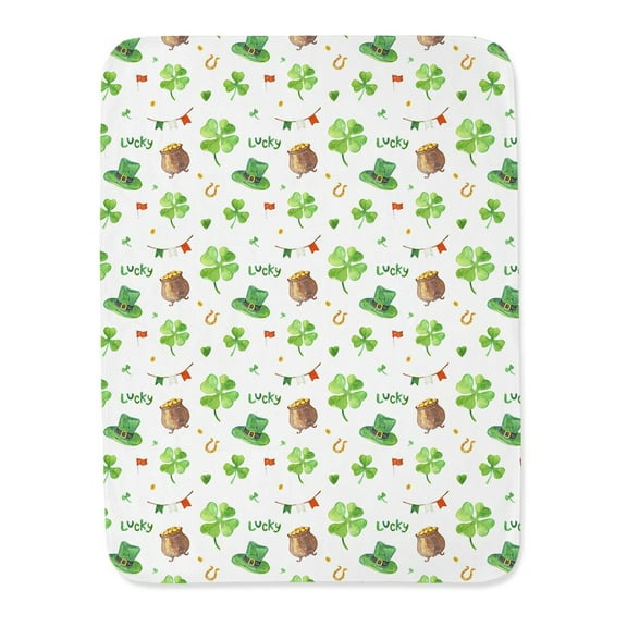 Leprechaun Pattern Blanket  -Image by Shutterstock,