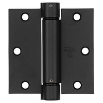 National Hardware N350-769 Spring Hinge, 3-1/2 in L x 3-1/2 in W Dimensions, Steel, Oil-Rubbed Bronze, 30 lb