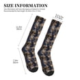 thumbnail image 2 of Picia Watercolor Snake Skin Printed Sports Compression Socks - 15-20mmHg Graduated Compression, High-Performance Soft and Breathable Socks for Men and Women, 2 of 5