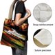 thumbnail image 3 of Fast and Furious Bolso de tela con estampado de lienzo para mujer, bolsa de compras reutilizable y estética, con cremallera interior, regalo para mujer,38*45cm., 3 of 6
