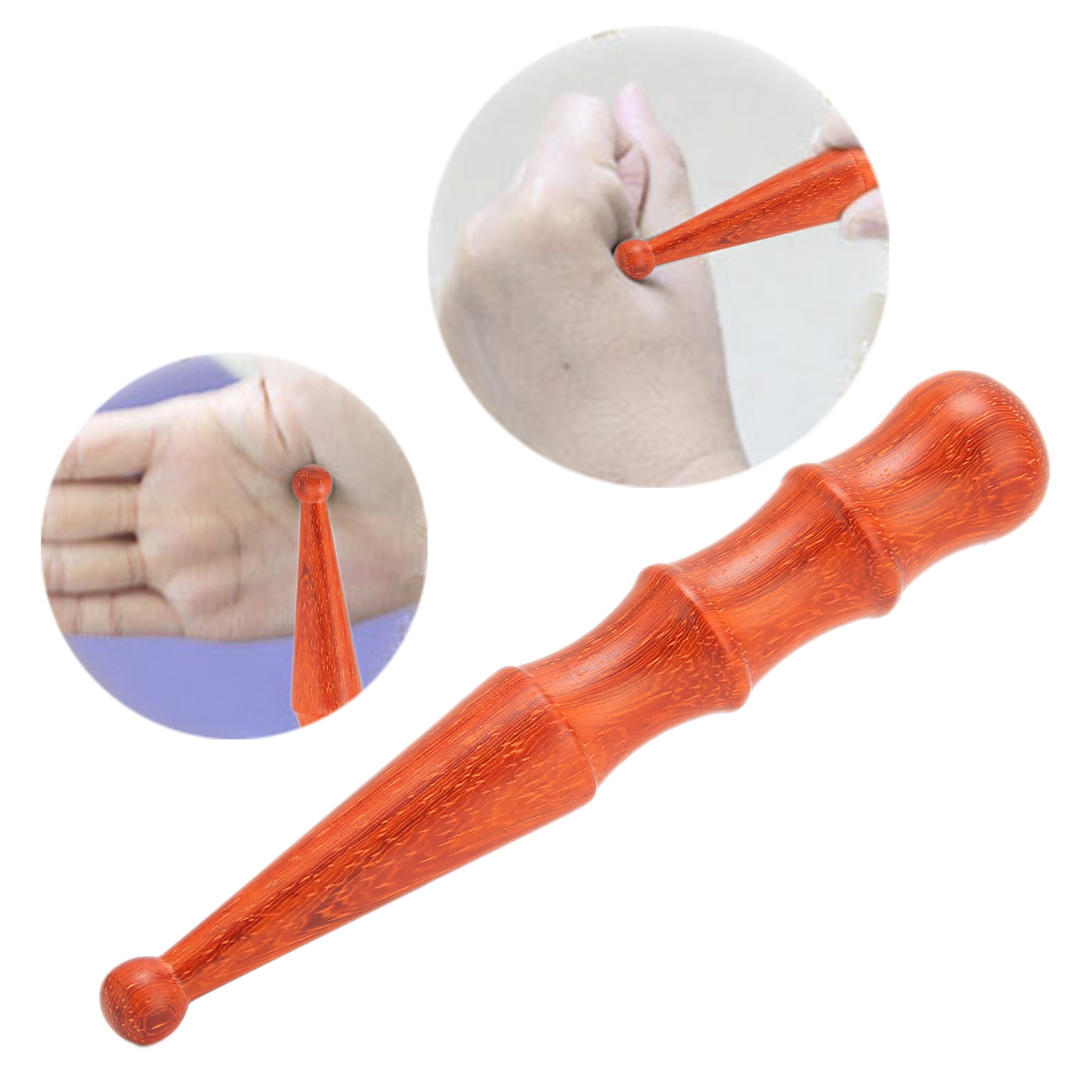 Ymiko Foot Hand Massage Wooden Stick Traditional Reflexology Hand Foot