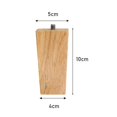 thumbnail image 5 of Ensemble de 4 Pieds Carrés en Chêne Bois, 5 of 5
