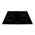 thumbnail image 4 of Combo PERFETTA SUPRA Horno Eléctrico Empotrable Zafiro Display Digital 220 V y Parrilla de Inducción Magnética 4 Quemadores 220 V Cristal Templado Negro., 4 of 9