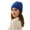 Blue, variant on SWSMCLT Women's Winter Beanie Knitted Knit Hat Snow Cap Fitted Date Soft Black One Size