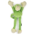 thumbnail image 1 of Juguete de Peluche goDog Crazy Tugs Verde con Tecnología de Protección para Masticar Grande, 1 of 12