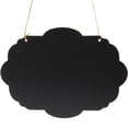 thumbnail image 1 of Miangastore Door Message Board Density Board Black Message Sharing Home Use 1Pack, 1 of 9