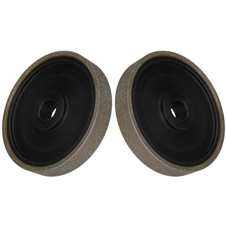 

2x Diamond Lapidary Jewelry Grinding Wheel 6Inch X1 Inch (for Gem Granite Glass Stone Marble)-1000 & 3000
