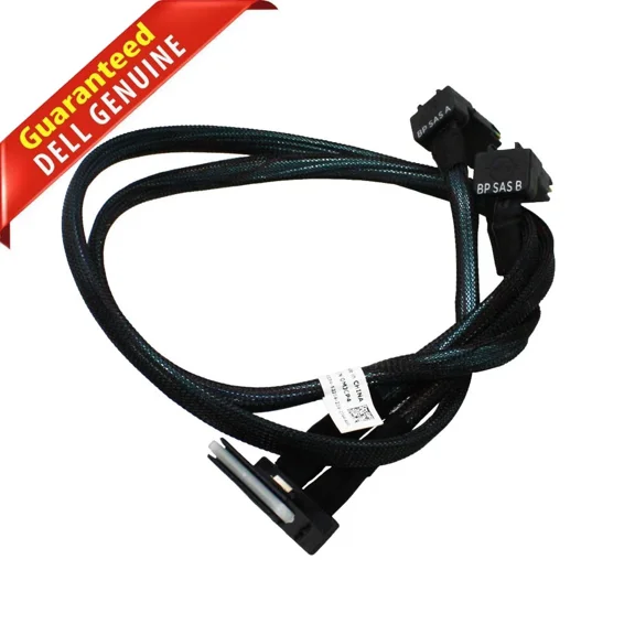 Dell PowerEdge R720xd PCIe X8 TO BackPlane Dual Mini SAS Cable - MJCP4