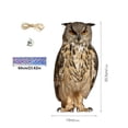 thumbnail image 2 of Bird Repel Scarecrow, Owl Scarecrow Scarer Pendant, Decorative Scarer Pendant with Bell, Fake Bird Scare Device, Waterproof Patio Balcony Garden Decorations, 2 of 10